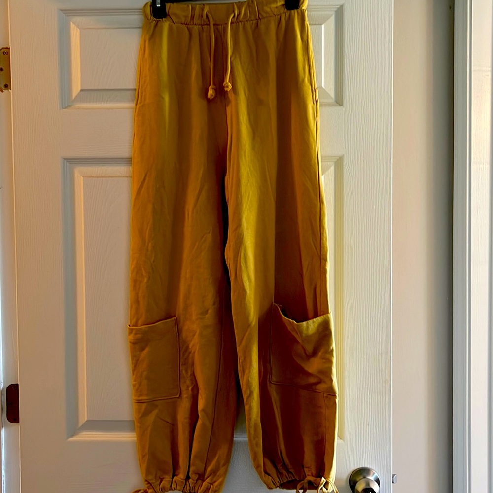 Zara tie waist sweatpant